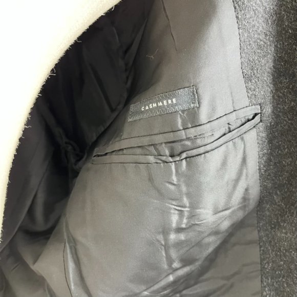 Armani Cashmere Dark Gray Blazer Men's - Picture 5 of 10